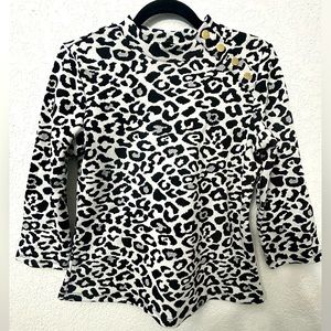 Marc New York Andrew Marc sz Small Snow leopard print